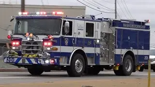 Manheim Township Fire Rescue Brand New Engine 201 Responding 10/1/24 (2)