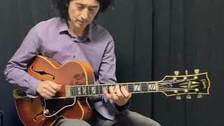 In A Mellow Tone / Jazz Guitar Solo / Gibson Johnny Smith / DV Micro 60 Jazz
