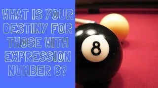 Numerology: What is Your Destiny For Those With Expression Number 8?