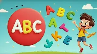 English Alphabet ABCD for Kids | Easy Drawing A to Z & ABC Rhymes