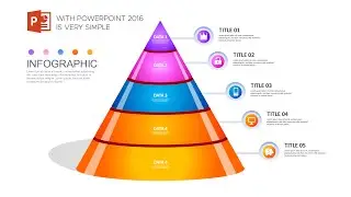 #pyramid  #infographic  template