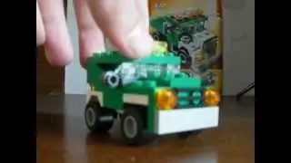 Lego creator 5865 3 in 1.How to make a džip.