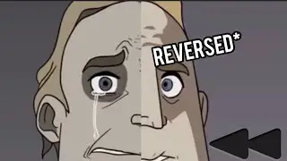 Mr Incredible Becoming Sad but it's reversed (animation)