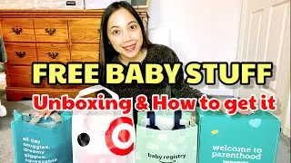 FREE BABY STUFF 2023 ( Unboxing & How to get it | Mom life
