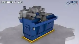 HEKO Chain Bucket Elevator (revised) / HEKO Zentralketten-Becherwerk (Ueberarbeitet)