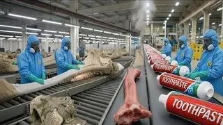 From Animal Bones to Your Toothpaste|The Hidden Factory Story#factory #manufacturing #process