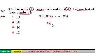 The average of 9 consecutive numbers is 20. The smallest of these numbers is: