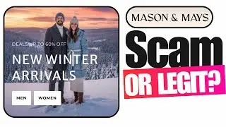 Mason & Mays Review: Legit or Total Scam Store? Honest Verdict