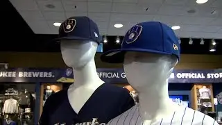 New merchandise at Miller Park