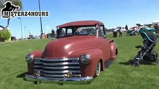 #321 Chevrolet Red truck trokita pickup Lowrider Lowriders Primer Chevy Bomb bombs local park siren