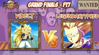 FOR THE TITLE! Videct vs LegendaryyPred FT7 - WANTED DBFZ FINALS