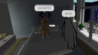 Haunting People in Brookhaven as a Ghost! (FAIL!)