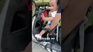 E_Bike child seat,keep child safe when driving on e bike #shorts #coolgadgets #amazing #babyupdates