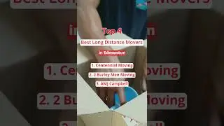 The 4 Best Long distance movers in Edmonton 🚚 View our methodology by visiting our website.