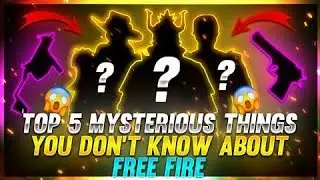 Top 5 mysterious things and Facts about Free fire in real life 😱😠 | FF Facts hub | Mysterious facts