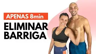 TREINO PARA EMAGRECER E ELIMINAR BARRIGA EM 8 MINUTOS Prof Caio Ribeiro