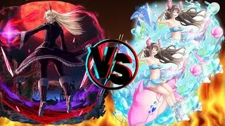 Double Summer Juno (Dream Awakening) vs [Challenge] Blooming Intensity - Grand Summoners 