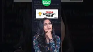 Error Detection Tricks #errordetection #xylem #xylembanking #bankingupdates