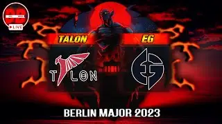 🔴[DOTA 2] Evil Geniuses-Talon Esports Матч на вылет / ESL One Berlin Major 2023 Playoffs /