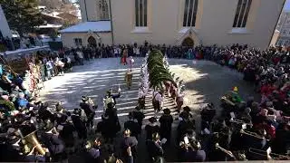 Schäfflertanz Partenkirchen 04.01.2026 Kirchplatz Partenkirchen