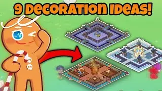My TOP 9 Decoration Ideas! (Compilation) - Cookie Run Kingdom