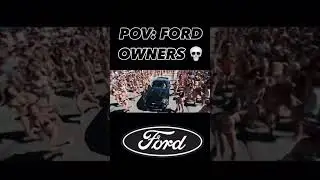 Ford owners be like it&rsquo;s just a bad road 😂 #automobile #funny #viral #cars #ford #race #viralshort