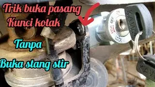 GANTI KUNCI KONTAK Tanpa BUKA Stang Stir!!!!