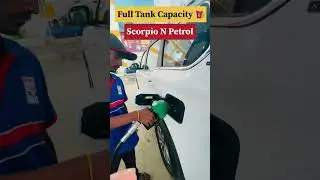 Scorpio N Z8 Select | Full Tank Refill 💥 कितना आया खर्चा? #scorpionz8select #scorpion #mahindra