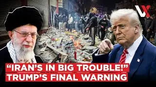 &ldquo;Strike Very Hard&rdquo; Trump Warns Iran Against Crackdown, Regime Threatens To &ldquo;Capture&rdquo; Him | VERTEX