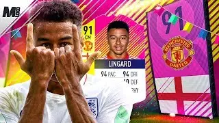 FIFA 18 TOTM LINGARD REVIEW | 91 TOTM LINGARD PLAYER REVIEW | FIFA 18 ULTIMATE TEAM