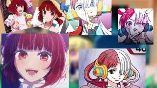 oshi no ko react to Kana as uta🇮🇩#oshinoko