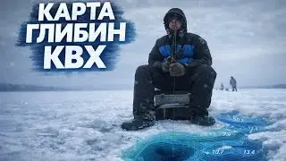 РИБАЛКА НА КИЇВСЬКОМУ МОРІ😱. ОБЗОР КАРТИ ГЛИБИН В ТЕЛЕФОНІ‼️
