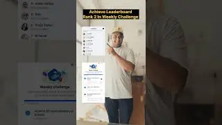 Facebook Weekly Challenge Achieve  Leaderboard Rank 2 💪 #facebooktips