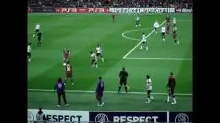 David Villa Goal vs Manchester United - UCL Final (View from stands)