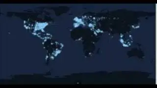 1 hour of Twitter in the world in 5 minutes