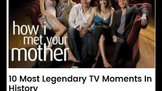 10 Most Legendary Tv Moments In History
