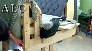 HOW TO REMOVE AN ARM OFF A SOFA - ALO Upholstery