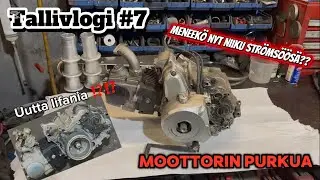HAETTIIN TAAS UUSI KONE ⁉️  |   Moottorin purkua   |   Drift trike -projekti #2