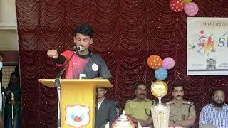 Annual Sports Meet 2022-23 Oath Taking By Sports Captain