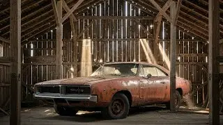 ASMR Car Restoration | 1969 Dodge Charger, classic car From Rusted to Showroom Condition