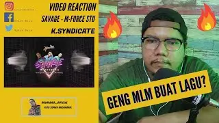 M-ForceStu | SAVAGE - IZHYE, MXNIXC & 4RRIP | VIDEO REACTION