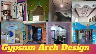 50+POP And Gypsum Arch Design||Arch Design hall#pop #design