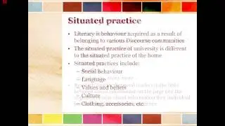 Literacy events and practices