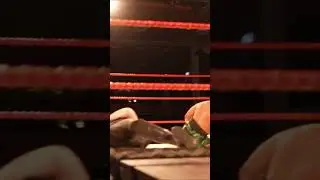 HENARE suplexes the giant Viking!!
