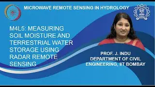 M4L5: Measuring Soil Moisture And Terrestrial Water Storage Using Radar Remote Sensing