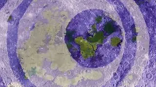 Moon Transition to World Map