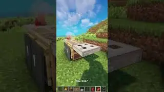 Realistic BBQ Grill 🥩Minecraft #shorts #minecraft