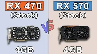RX 470 vs RX 570 | Core i5-8400 | New Games Benchmarks