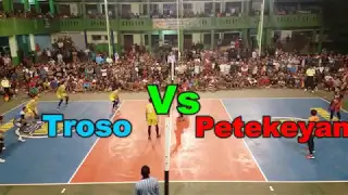 FINAL Jastro Pemain Proliga VS Eko Kapten PON Turnamen Bola Voli SMA Islam Jepara