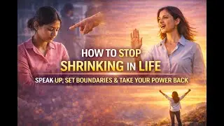 How to Stop Shrinking in Life: Speak Up, Set Boundaries & Take Your Power Back |